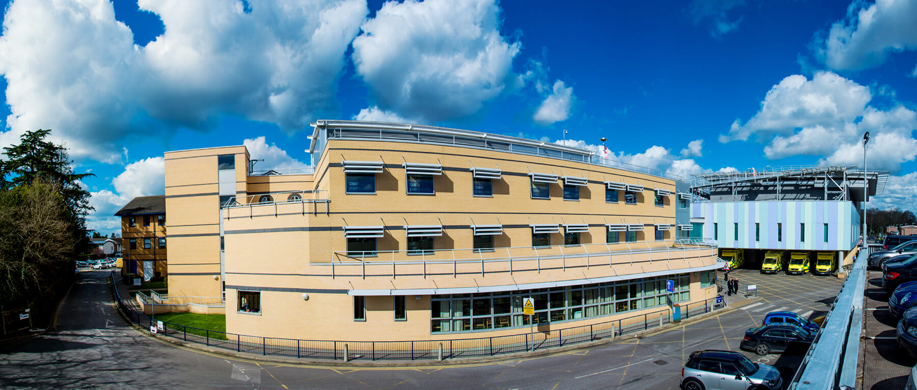 Parkside Private Suite, Frimley Park Hospital outside